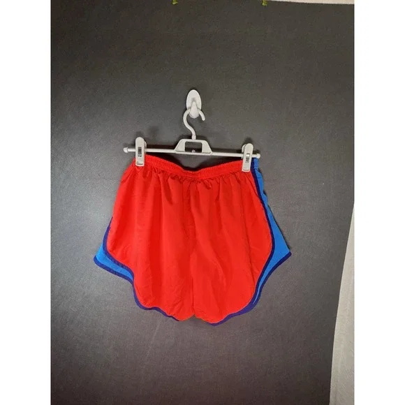 Nike Dri-Fit Men's Running Shorts Red Blue L Lightweight Breathable Athletic - Picture 14 of 16